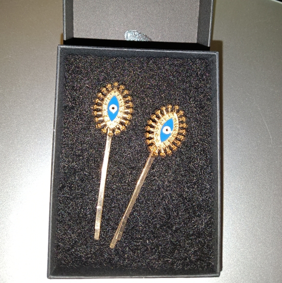 Evil Eye hair pins NEW - Picture 2 of 4